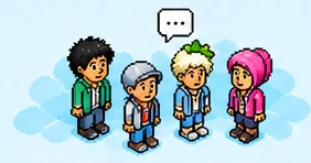 Personajes de la comunidad Habbla